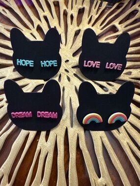 Stud Earring Set - 4 sets of earrings